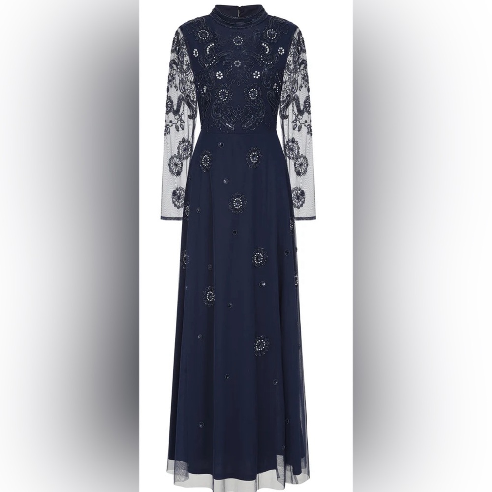 Navy gown maxi dress - BRAND NEW WITH TAGS